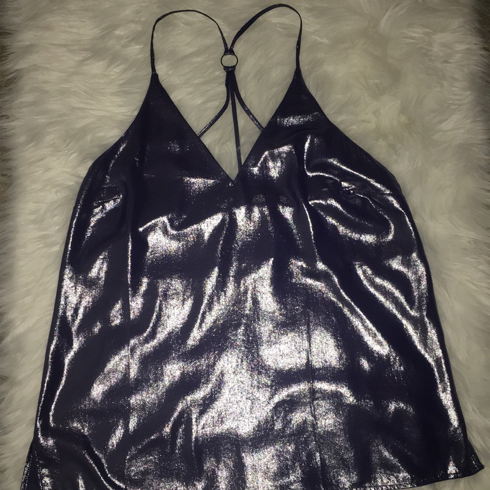 Night out sleeveless strappy top size 6